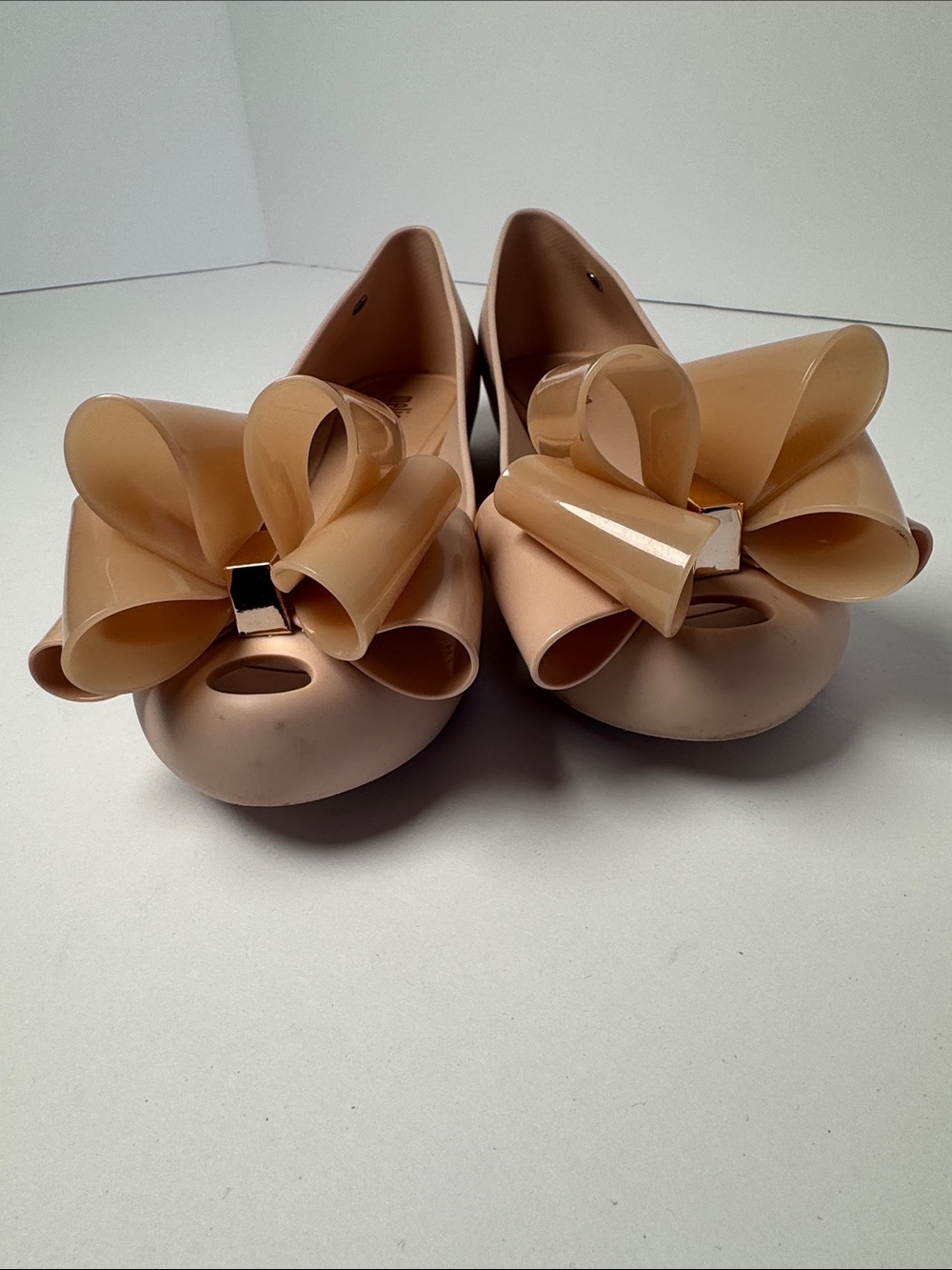 MELISSA Women's Ultragirl Sweet Blush Pink Bow Ballet Flats Scented Shoes 6 / 37 - Picture 4 of 12